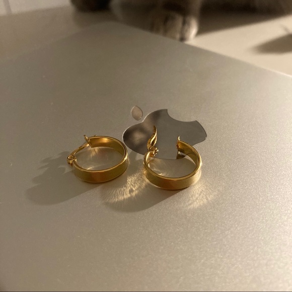 Gold Hoops - Picture 12 of 14